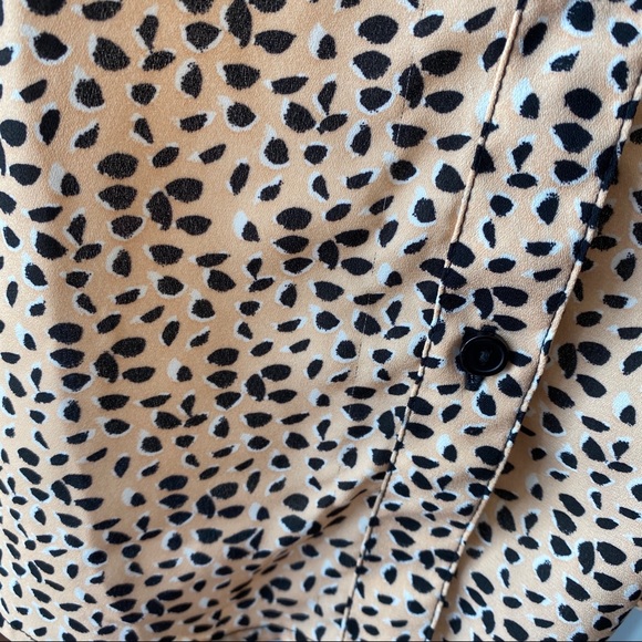 🔥SOLD🔥 The Limited Leopard Print Button Down Shirt Small - Picture 10 of 16